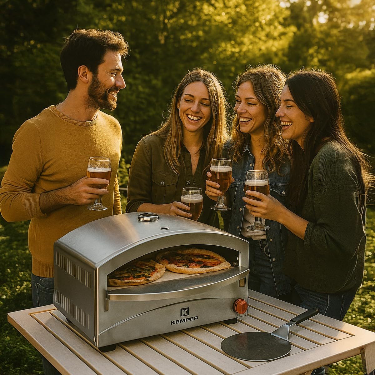 Kemper 90655 Pizzaofen Gas